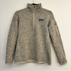 Patagonia Better Sweater 1/4 Zip Pullover in Pelican